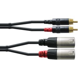 Cordial Cinch / XLR male 3 m CFU 3 MC B-Ware