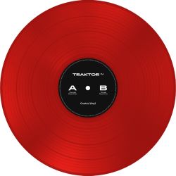 Native Instruments TRAKTOR Control Vinyl MKII 2024 Rot
