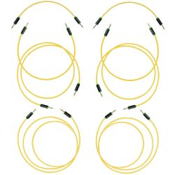 myVolts Candycords Halo 8-Pack Gelb LED Patchkabel