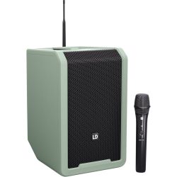 LD Systems ANNY 8 HHD B8 GN Tragbarer Bluetooth PA-Lautsprecher mit Akku
