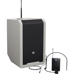 LD Systems ANNY 8 BPH B8 G Tragbarer Bluetooth PA-Lautsprecher mit Akku