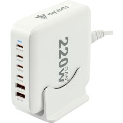 myVolts Step Up 6-fach USB AC Power Hub 220W
