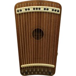Hanago M28E Lyre chromatisch inkl. Pickup, Tasche & Zubehör