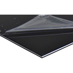 Göldo PG53B Pickguard Rohmaterial/schwarz/3-lagig