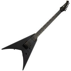 SPIRA Guitars V-400 MBK Satin Black E-Gitarre