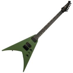 SPIRA Guitars V-400 MGR Satin Green E-Gitarre