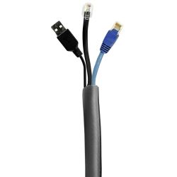 Multibrackets M Universal Cable Sock Self Wrapping 19mm Black 25m