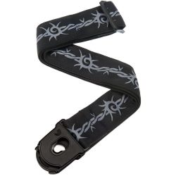 Daddario Planet Lock Gitarrengurt Barbed Wire