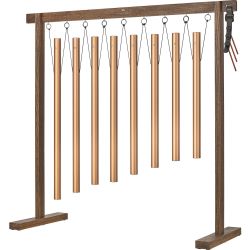 MEINL Sonic Energy Sound Bath Tube Chime Set 440 Hz, Bronze 8 teilig