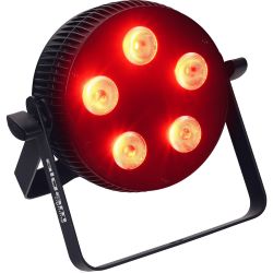 Algam Lighting LAL SLIMPAR-510-QUAD LED-Scheinwerfer 5 LEDs 10W RGBW
