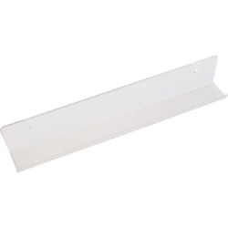Schallplatten Wandleiste aus Acryl clear