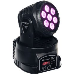 Algam Lighting MINIWASH710 Moving Head Wash 7 LEDs x10W RGBW