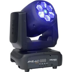 Algam Lighting MHE60 60W LED Wash Moving Head mit grünem Laser