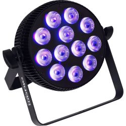 Algam Lighting SLIMPAR-1210-HEX LED-Scheinwerfer 12 LEDs 10W RGBWAUV