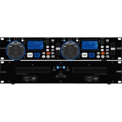 IMG Stageline CD-230USB DJ-Dual-CD- und MP3-Spieler