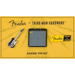 Fender  Fender® x Third Man Hardware Lapel Pin Set