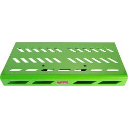 Gator GPB-BAK-GR Aluminum Pedal Board green w/Carry Bag