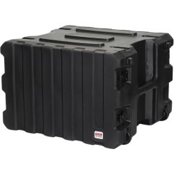 Gator G-PROR-8U-19 Pro-Series Molded Mil-Grade Rack Case / w. wheels