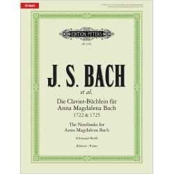 Edition Peters - Die Clavier-Büchlein für Anna Magdalena Bach - J.S. Bach