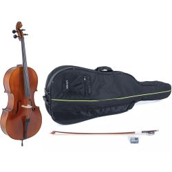 Gewa Allegro VC-1 3/4 Cello spielfertig 2 inkl. Tasche, Bogen (Massaranduba)