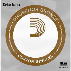 Daddario Einzelsaite 022 Phosphorbronze