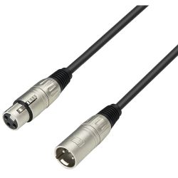 Adam Hall 3 STAR MMF 0100 XLR Female x XLR Male Kabel 1m