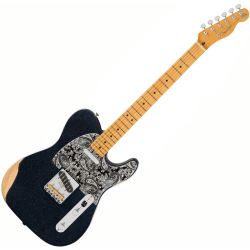 Fender Brad Paisley Road Worn Telecaster Black Sparkle E-Gitarre