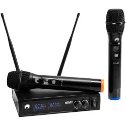 OMNITRONIC UHF E-FLEX 2 Funkmikrofon-System 823-832/863-865 MHz