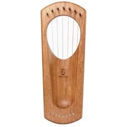 HLURU Lyre Mini 7 Saiten Buche