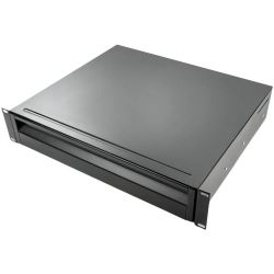 Adam Hall 19" 2HE ERGO Rackschublade Aluminium