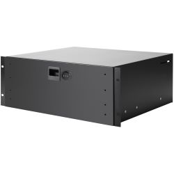 Adam Hall 19" 4HE Rackschublade mit Zahlenschloss Aluminium