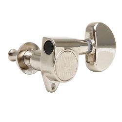 Kluson Mechanik Modern "Roundback" Kidney 3+3, Nickel