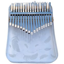 Hluru Kalimba 17 Acrylic Feder design