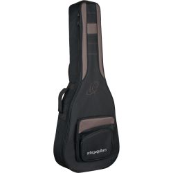 Ortega Pro Series Resonator Guitar Bag - Black/Brown