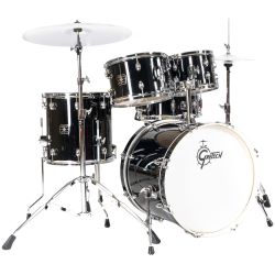 Gretsch Drumset Energy Black inkl. Harwaresatz, Becken und Hocker