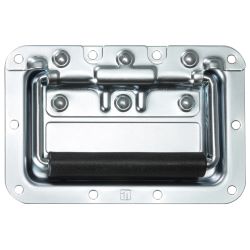 Adam Hall 34082 Klappgriff mittel gefedert in Einbauschale 8 mm tief