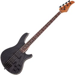 Schecter C-4 Standard Charcoal Satin E-Bassgitarre
