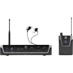 LD Systems U308 IEM HP In-Ear Monitoring-System mit Ohrhörern - 863 - 865 MHz