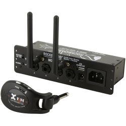 RockBoard MOD 4 & U2 Sender 2,4 GHz Gitarrenfunkempfänger Sender + TRS Patchbay