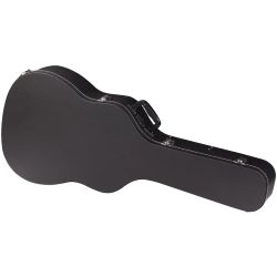 RockCase Standard Line Hartschalenkoffer für Akustikgitarre Schwarzes Tolex