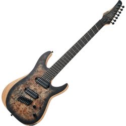 Schecter Reaper 7 Multiscale Charcoal Burst E-Gitarre