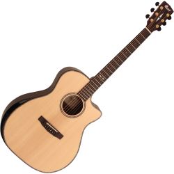 Cort GAPF-BV Natur Preamp Westerngitarre