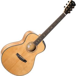 Cort GOLD PASSION Natur Preamp Koffer Westerngitarre