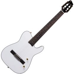 Henry's CK78 ENG-1C JOREL White Hybrid Konzertgitarre