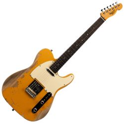 Henry's Space TL-1C The Comet Yellow Relic E-Gitarre