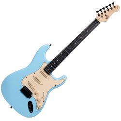 Henry's Jr. Bird II ST1-NJR Ara Blue E-Gitarre inkl. Gigbag