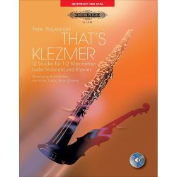 Edition Peters - That's Klezmer (+CD) - f. Klarinette/Violine & Klavier