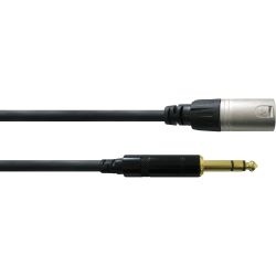 Cordial XLR male / Klinke 6,3 mm stereo 6 m CFM 6 MV B-Ware