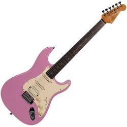Henry's Snake II Classic Matt ST-1CM Boa Pink E-Gitarre inkl. Gigbag
