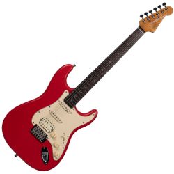Henry's Snake II Classic Matt ST-1CM Cobra Red E-Gitarre inkl. Gigbag